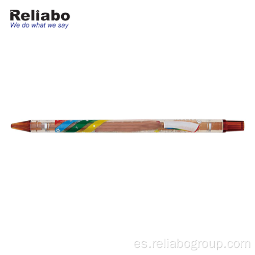 Crayones telescópicos giratorios de pintura para niños con logotipo personalizado